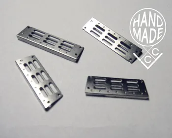 

4pcs tamiya actros truck metal decorative pedal for 1/14 scale rc trailer volvo fh12 tractor truck