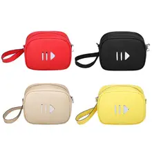 Простой Для женщин девочек набедренная сумка мешок женская обувь на молнии из искусственной кожи груди мешок для подростков Повседневное Crossbody плечевой ремень Pou