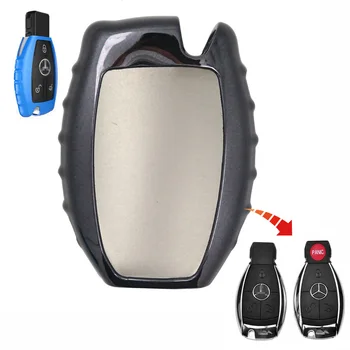 

3 Button Car Key Case Cover For Mercedes Benz W203 W210 W211 AMG W204 C E S CLS CLK CLA SLK SL ML GL A180 A200 A260 C180 E200