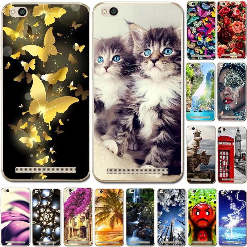 

Phone Cases For Xiaomi Redmi 5A Case Soft TPU Silicone Case for Redmi 5A Prime Back Cover For Xiaomi Redmi5A Prime 5.0"bags Capa