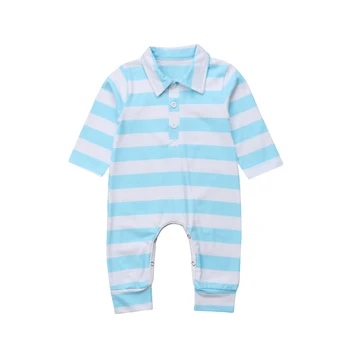 

hot Seller Newborn Baby Boy Girl Striped Romper Jumpsuit Outfits Clothes New baby kids girl boy cotton striped romper jumpsuit