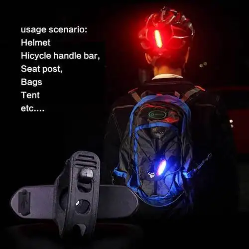 Flash Deal LED Super Bright Bicycle Headlights USB Charging Waterproof Lithium Battery Rear Bike Lamp Cycling Intimate Accessories 16