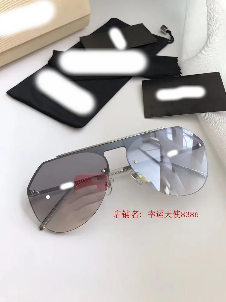 luxury Runway sunglasses men brand designer sun glasses for women Carter glasses B07160 - Цвет линз: 2