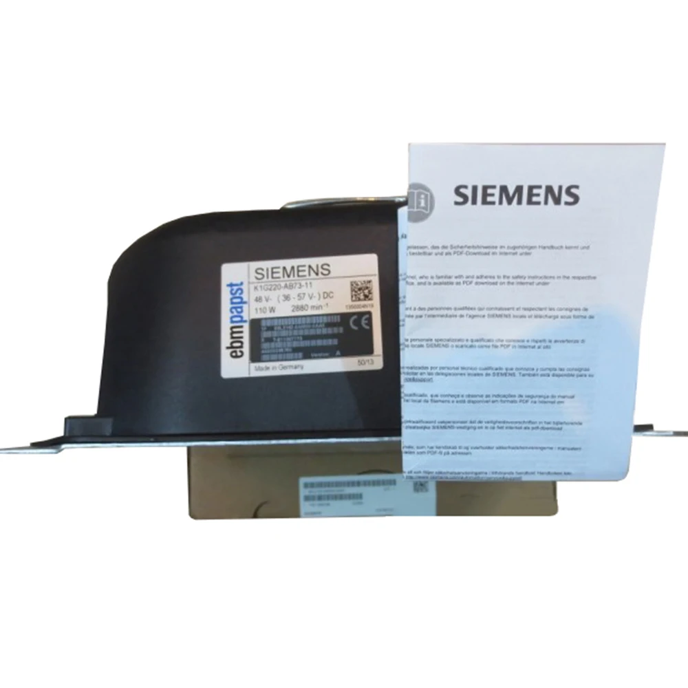 K1G220-AB73-11 импортный 2.7A 110 W 48 V Siemens специальный осевой вентилятор