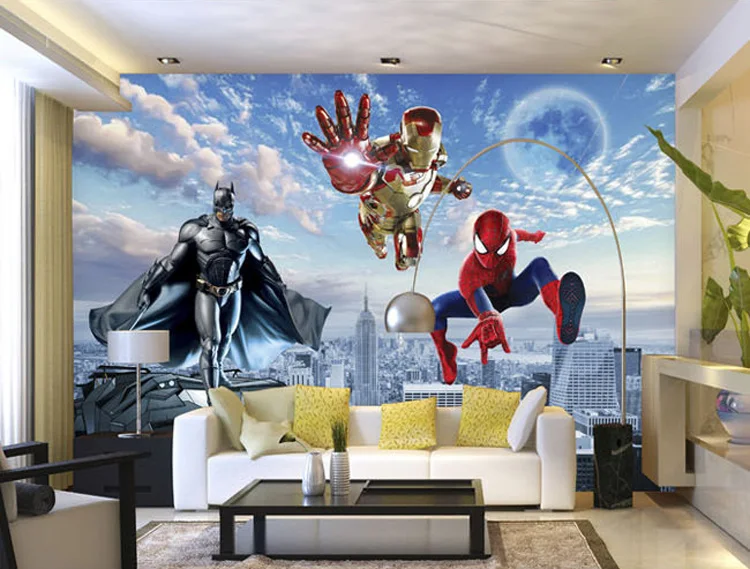 Картина человек паук на стену