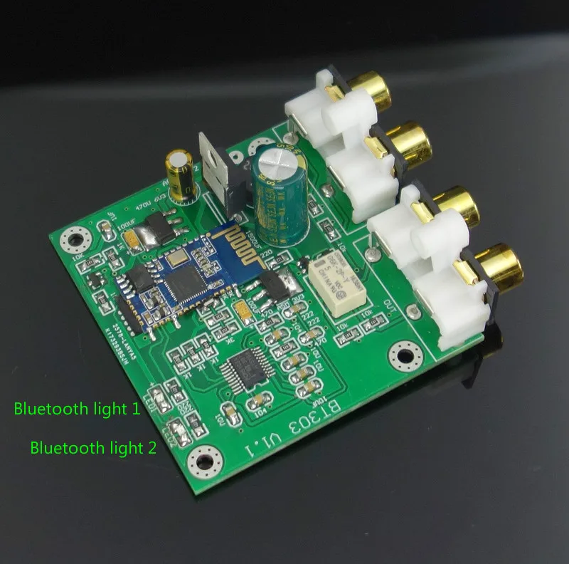5.0 Bluetooth Receiver Independent DAC Decoder Board CSR QCC3003 PCM5102 Amplifier Speaker DIY With Analog Input and Output
