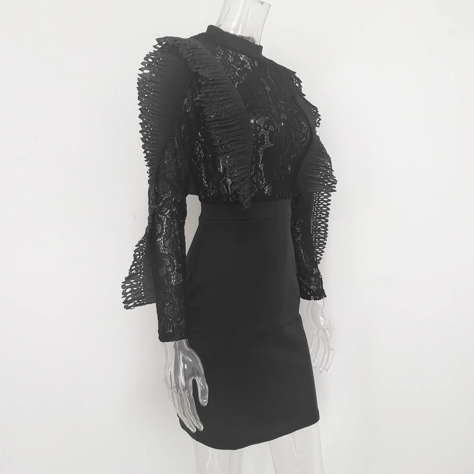 Sexy Lace Bodycon Dress (6)