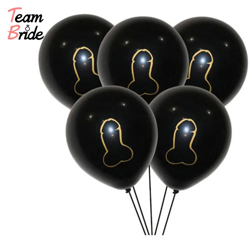 Equipo De Novia 10 Uds Globos De L tex De 10 Pulgadas Yay Mismo Pene 