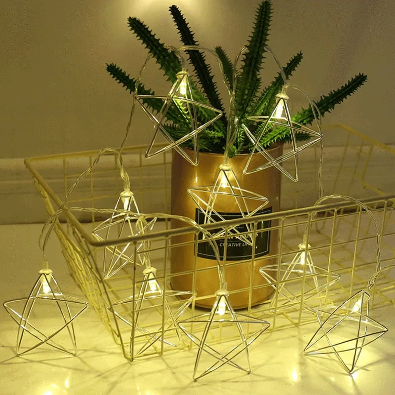 

FENGLAIYI 1.5M 3M 5M Star Led String Light for Festival Event Valentine's day Bedroom Hotel or Wedding Party Light Decoration