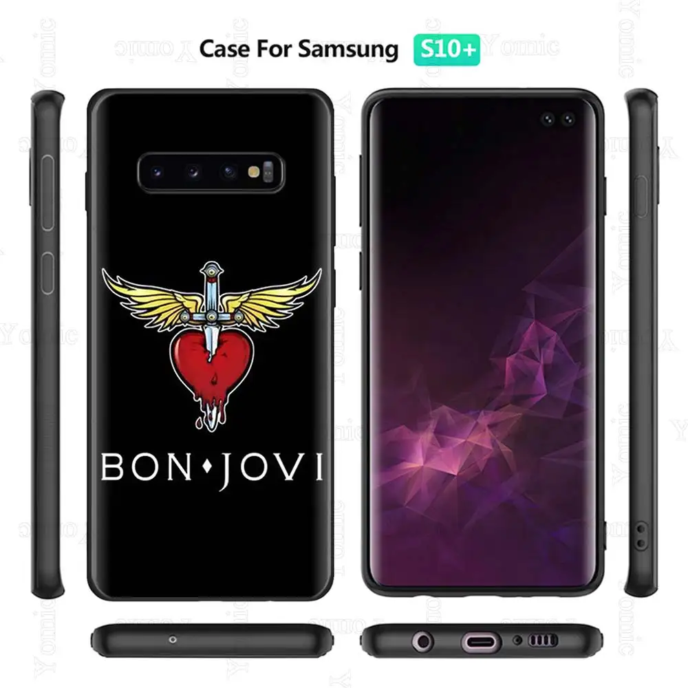 iPhone 11//X//8//7 Samsung S20//S10//S9//S8 Bon Jovi iPhone 11 promax case