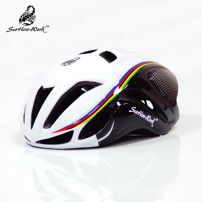 

Ultralight Bicycle Helmet TT Helmet Men's Team Middle Road Mtb Helmet Eps Aero Ride Triathlon Safety Cycling with Casco Ciclismo