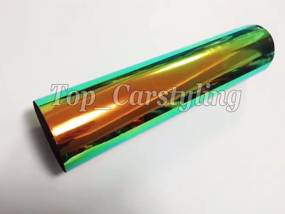 rainbow chrome vinyl car wrapping film hexis 3m vivide (3)