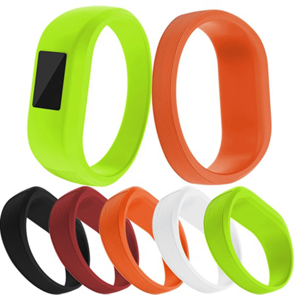 

HANGRUI New Arrival Soft silicone strap for Garmin Vivofit JR smart band wrist bracelet strap Kid Smart Watches Band replace