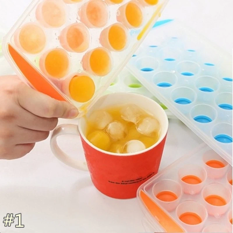 

SOLEDI New Silicone Ice Ball Cube Tray Freeze Mould Mold Maker Sphere Mould Brick Round Bar Kitchen