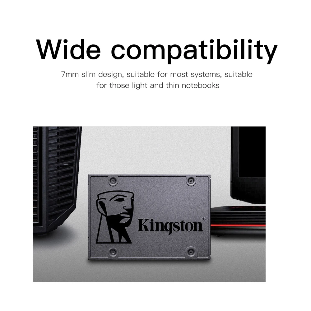 Оригинальный Внутренний твердотельный накопитель Kingston A400 SSD SATA3 2 5 дюйма 240 ГБ 480