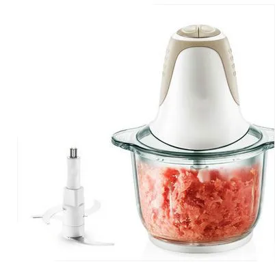 Blenders The meat grinder USES an electric multi-purpose minced to stir up the dumplings.