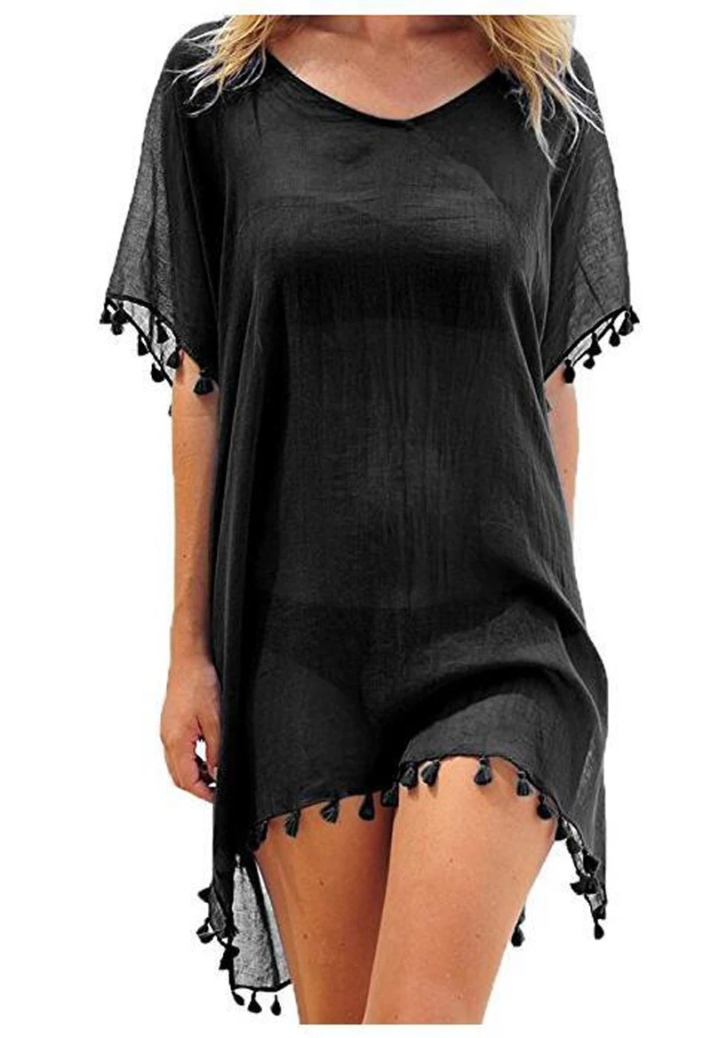 Women Beach Cover Up Lace Hollow Crochet Swimsuit Beach Dress Women 2021 Summer Cover-Ups Bathing Suit Ladies Beach Wear Tunic long beach dresses