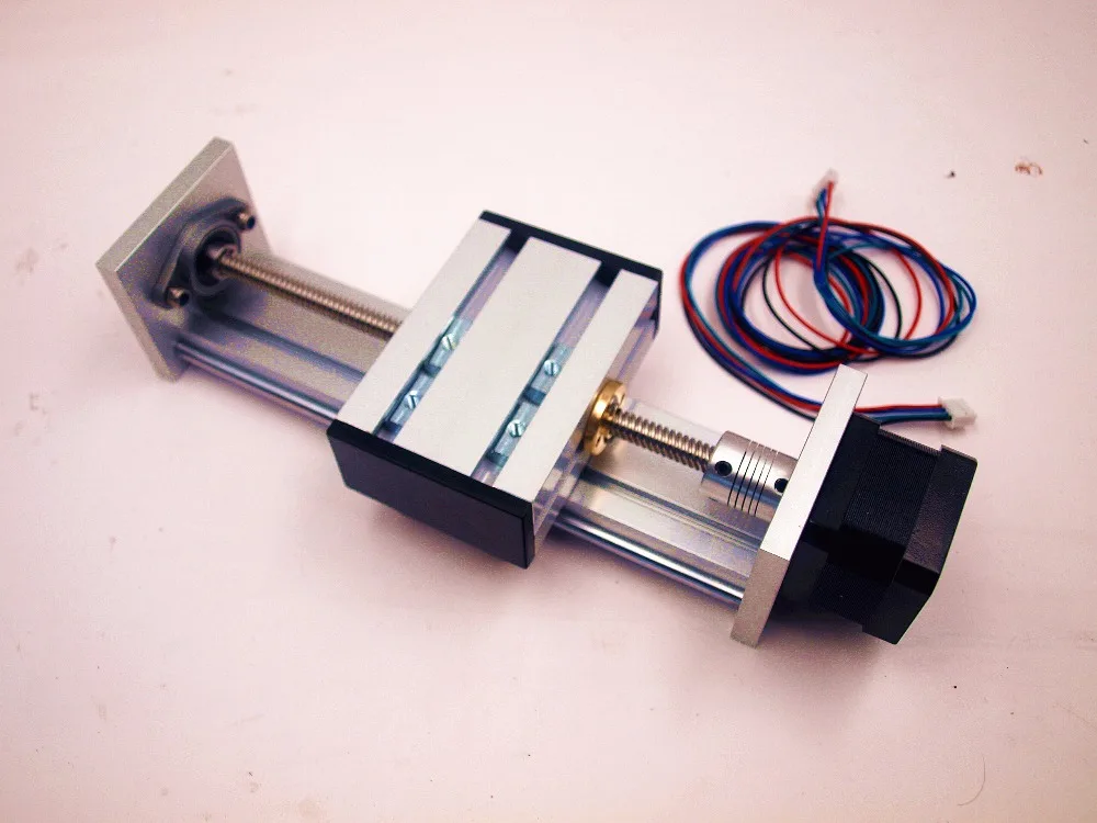 Z axis набор направляющих с NEMA17 шаговый двигатель 100 300 мм эффективный ход TR8