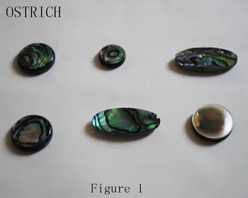 

1 seat new alto saxophone finger button pearl set real abalone shell flashing sax pearl