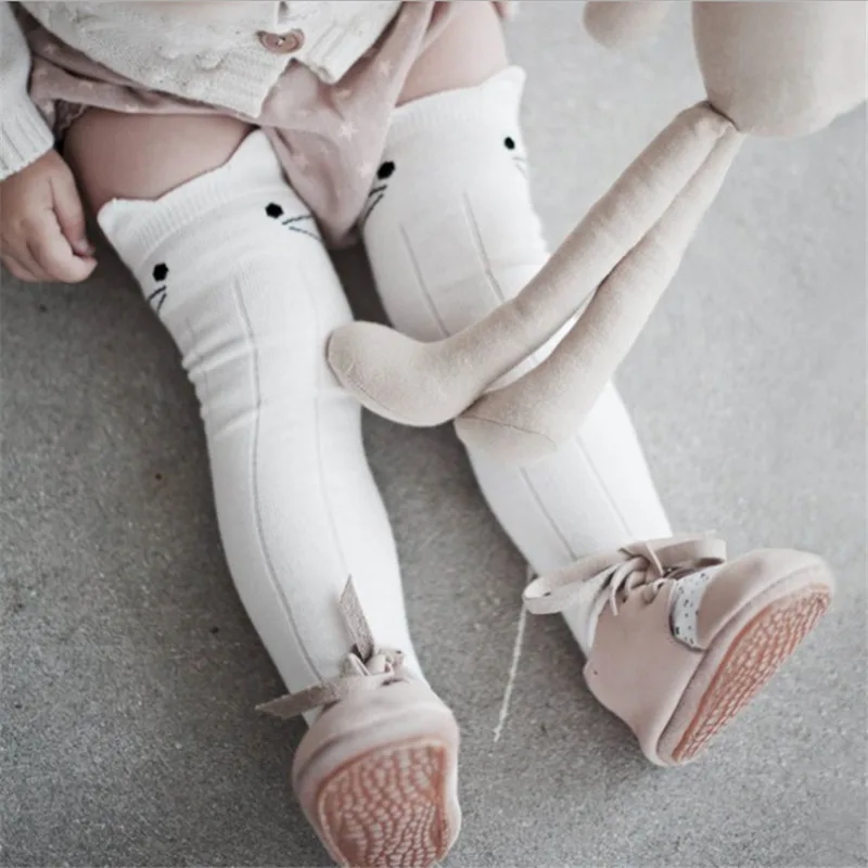 Baby Toddlers Girl Knee High Cute Animals Socks Tights Leg Warmer Stockings 0-4Y