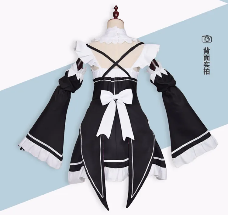 Re: Life In a Different World of Zero костюмы для косплея горничной Хэллоуина Ram Rem платья парики