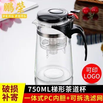 

Heat-resistant glass tea set