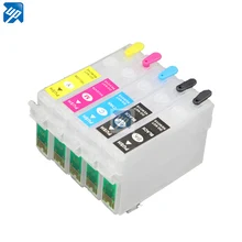 10 комплектов многоразовые картриджи для epson D120/BX310FN T0711(2)-T0714