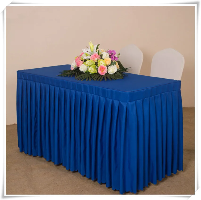 6FT table decoration/party table skirt/table skirts for wedding decoration 1pctable skirt