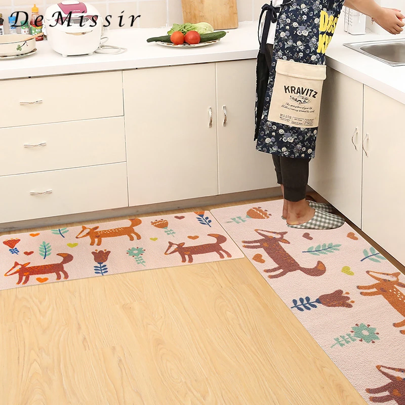 DeMissir мультфильм Собаки шаблон коврик на кухню vloerkleed коврик для гостиной коврики для ванной детская спальня ковер tapis Шамбре