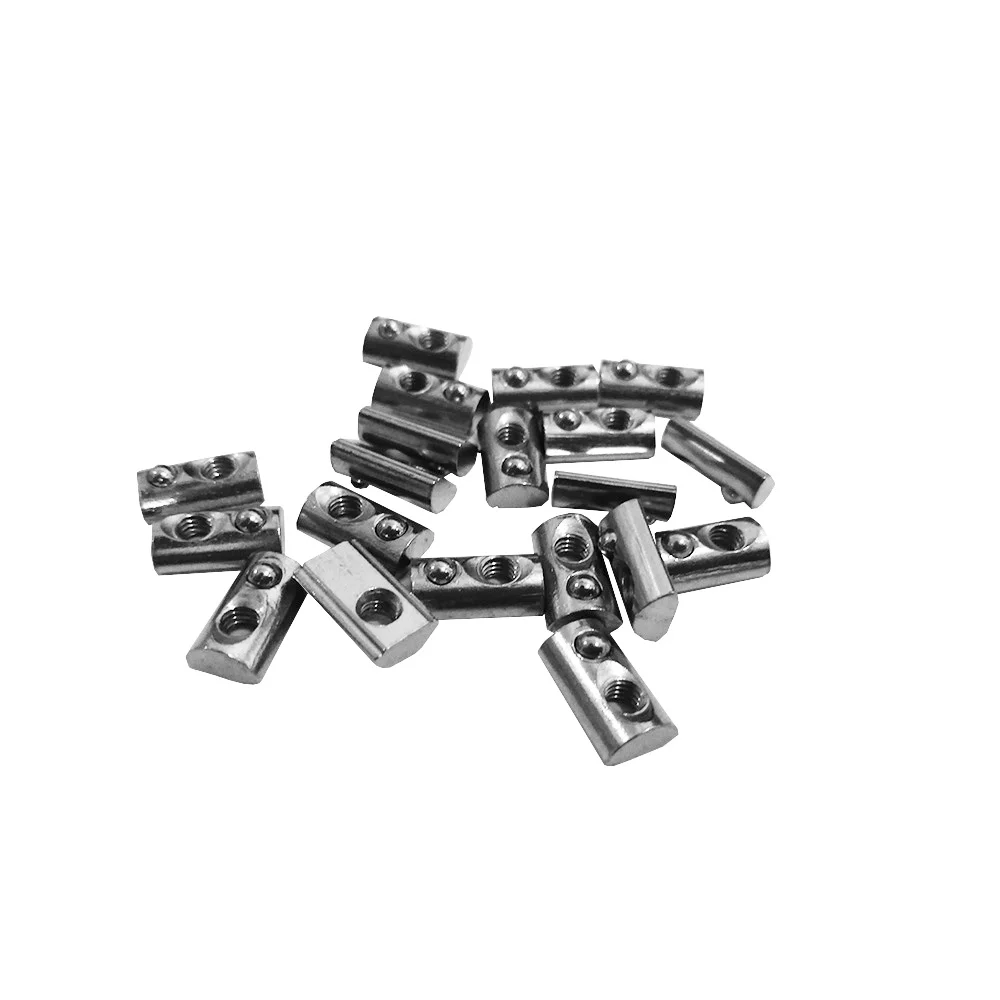 20Pcslot Nickel Plating 20 Series Roll In T Spring Nuts M3 M4 M5 M6 For 2020 Aluminum Profiles huismerk kopen in de aanbieding 20Pcslot Nickel Plating 20 Series Roll In T Spring Nuts M3 M4 M5 M6 For 2020 Aluminum Profiles huismerk kopen in de aanbieding