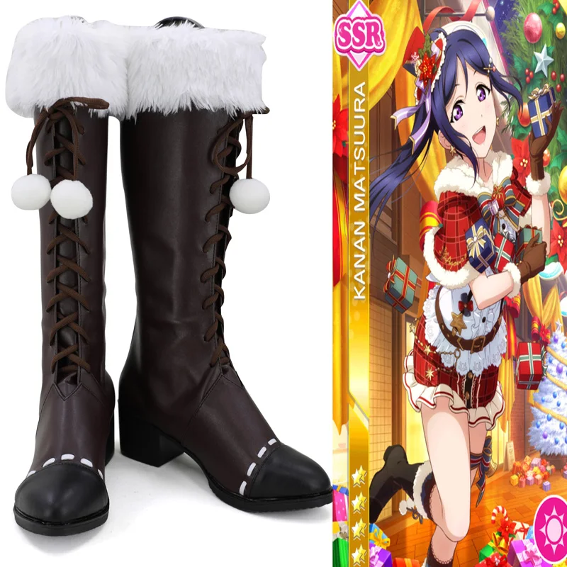 LoveLive! Обувь для костюмированной вечеринки Aqours Kanan Matsuura в стиле Пробуждение