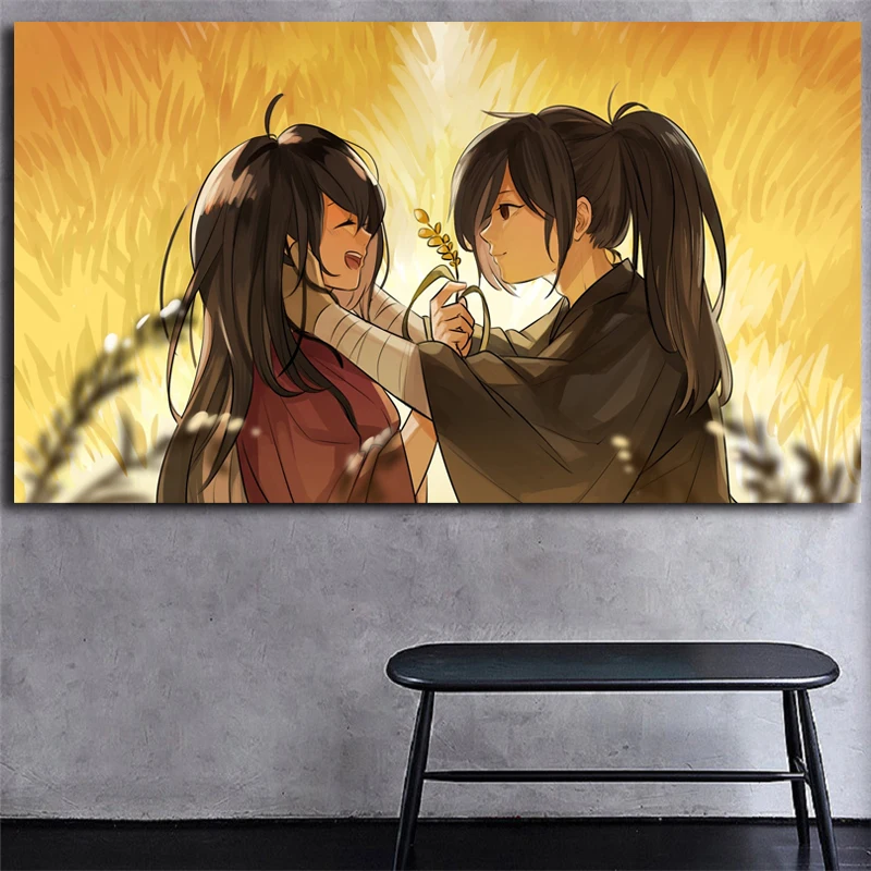 

Dororoes Series And Hyakkimaru Anime Canvas Prints Picture Modular Paintings For Living Room Poster On The Wall Home Decor