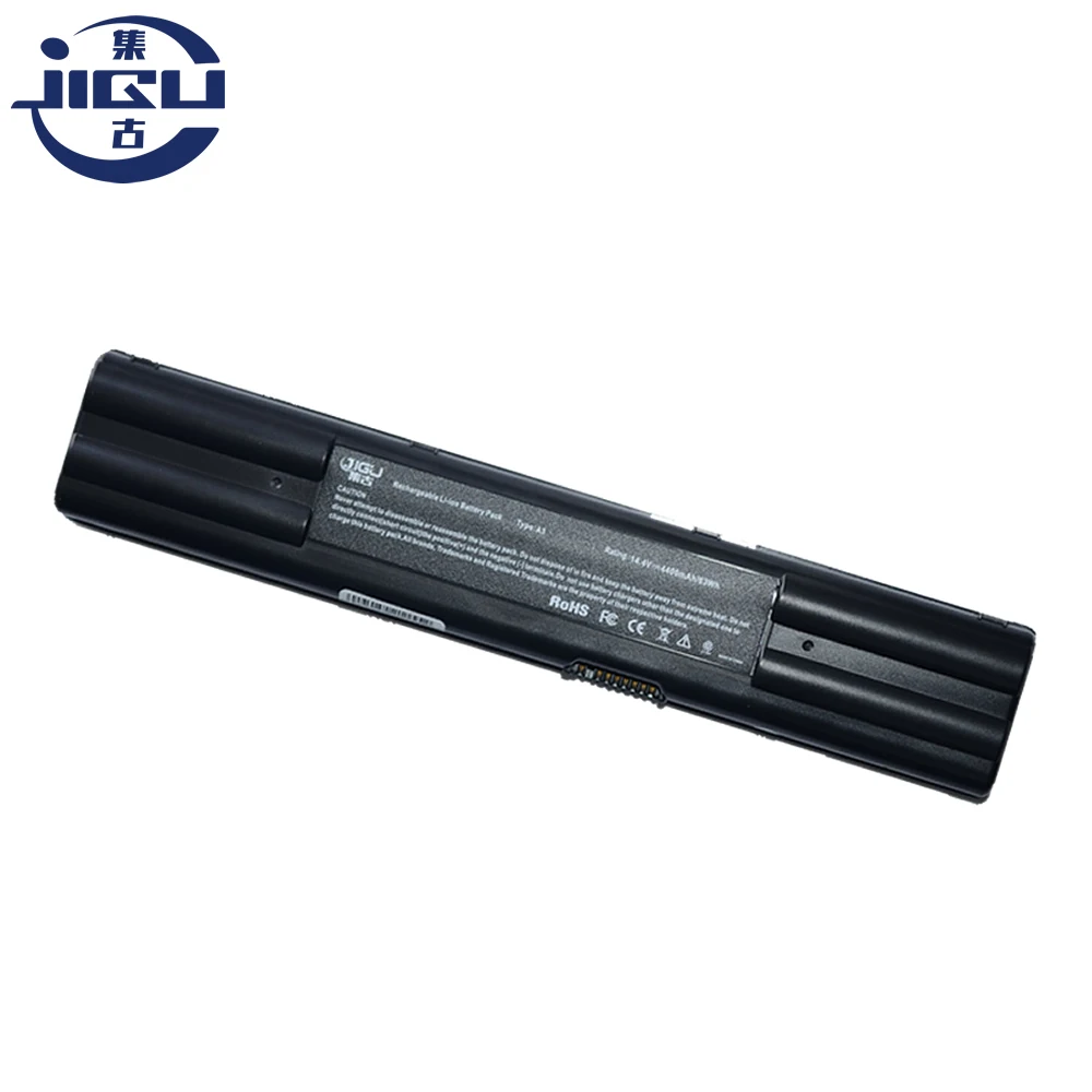 

JIGU 8 Cells Replacement Laptop Battery For Asus A3 A3E A3G A3H A3N A6 A6E A6F A6G A6J A7 G1S Z91 Z92 Z9100 A42-A3 A6