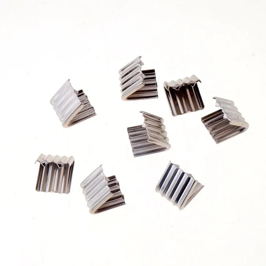 50PCS Metal Zipper Repair Up Zipper Stopper For DIY Accessories Tailor Tools 12x13mmm