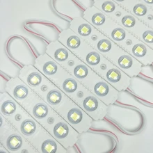 1000 шт./лот DC12V светодиодный модуль 3 SMD 5054 холодный белый/красного цвета Водонепроницаемый IP66 супер яркий Подсветка для вывесок