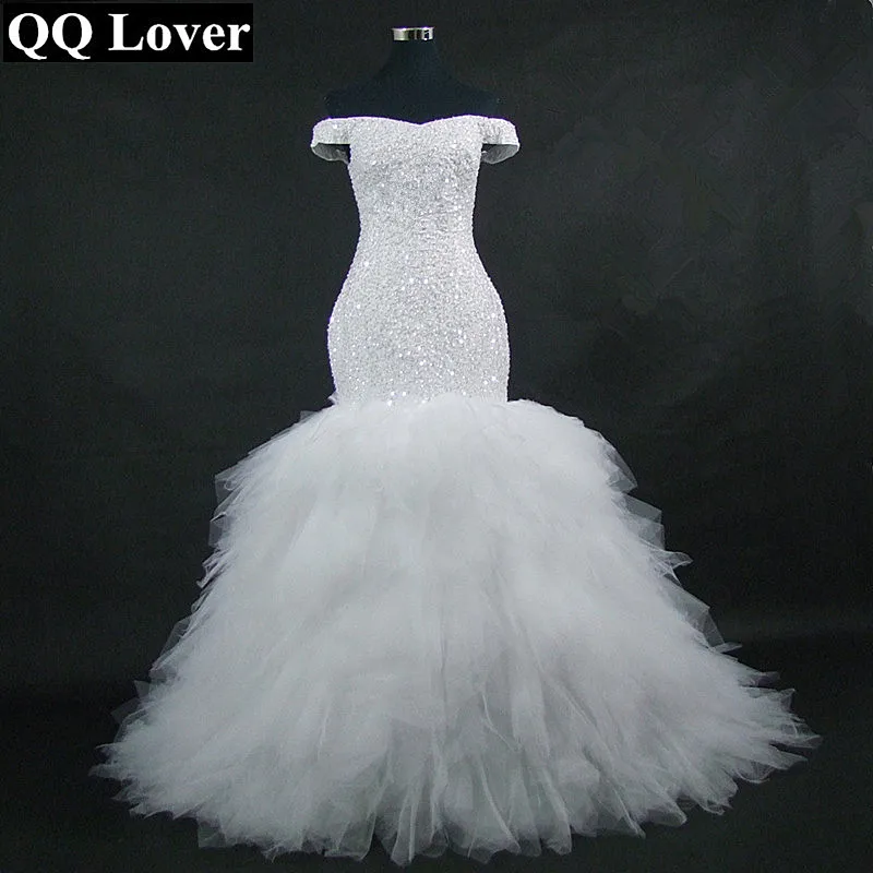 New Off The Shoulder Mermaid Wedding 