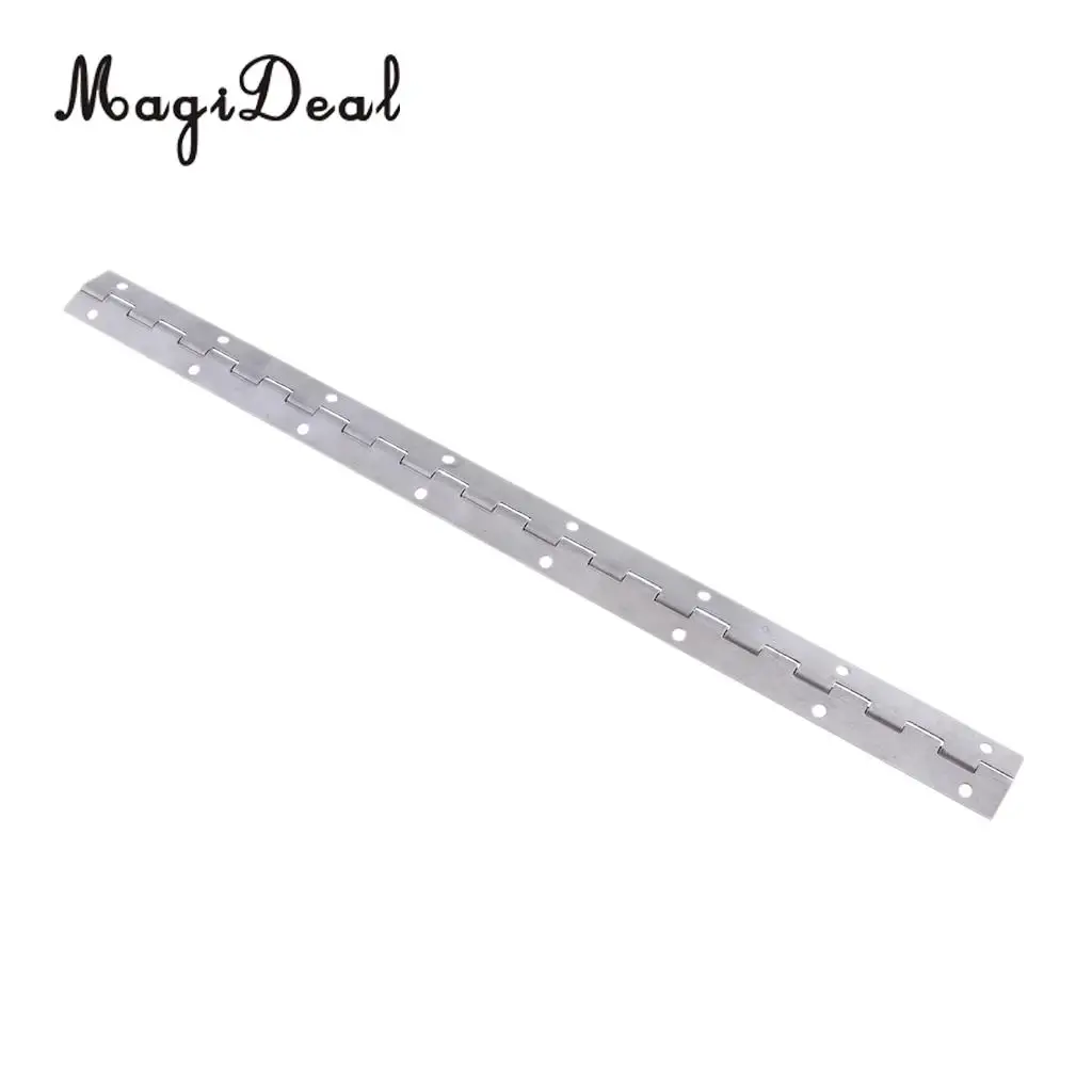 Durable 15'' X 1'' Stainless Steel Boat Piano Hinge Stainless Marine Deck & Cabin Hardware Single Water Sports Rowing Boats