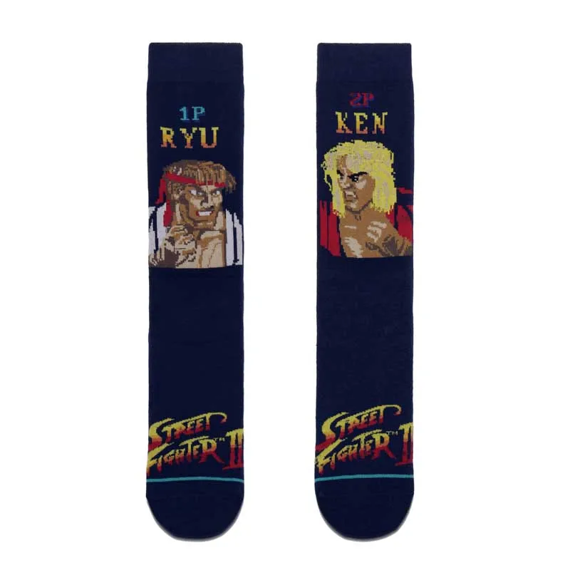 Neue-Baumwolle-m-nner-frauen-Crew-Socken-Lustige-Harajuku-Nette-Neuheit-Cartoon-sloth-Super-Mario-Weihnachten(22)