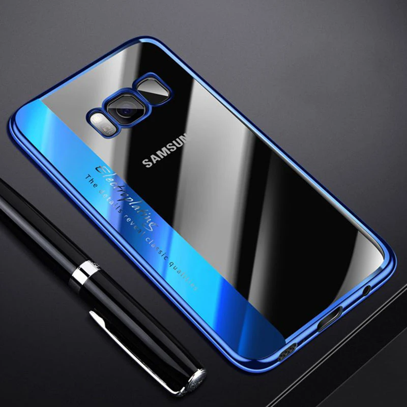 

Luxury Electroplating Case for Samsung Note 9 Note 8 Cases Soft Ultra Thin Shockproof Case for Samsung Galaxy S8 S9 Plus S8+ S9+