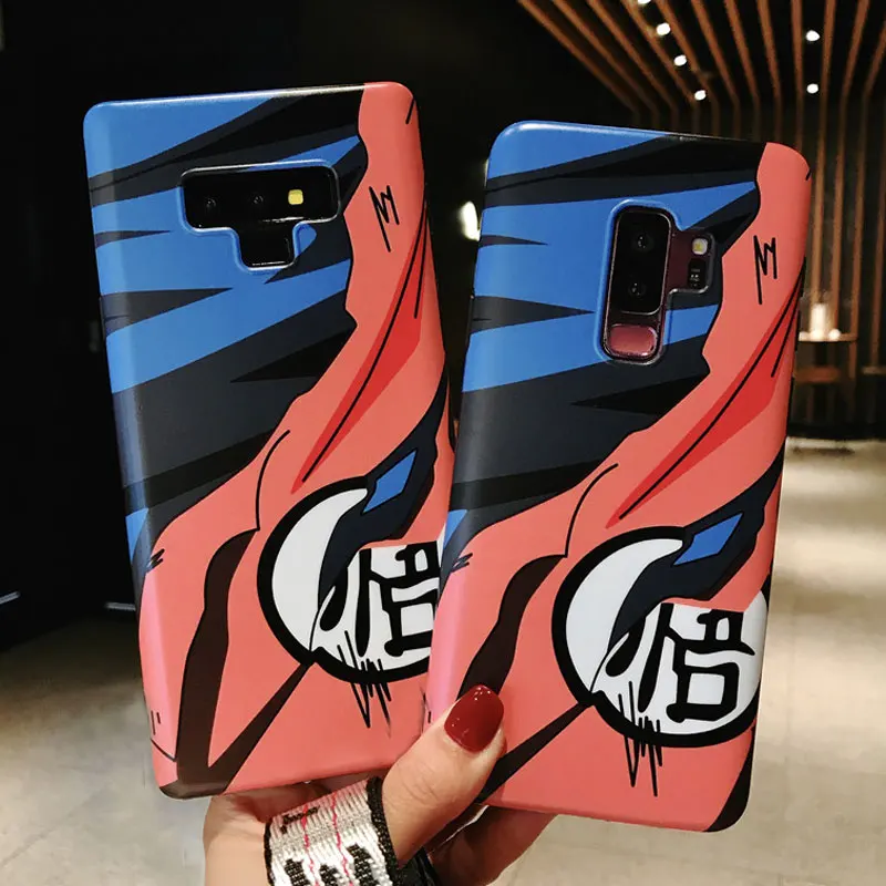 Abbery милый мультяшный чехол для телефона Samsung Galaxy S8 S9 S10 Plus Note8 Note9 Dragon Ball