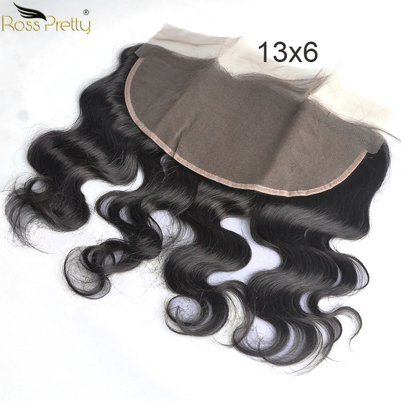 13x6 lace frontal body wave style Remy human hair
