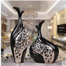 Керамические вазы, керамические изделия в американском стиле, Креативные украшения для домашнего стола, мебель для гостиной