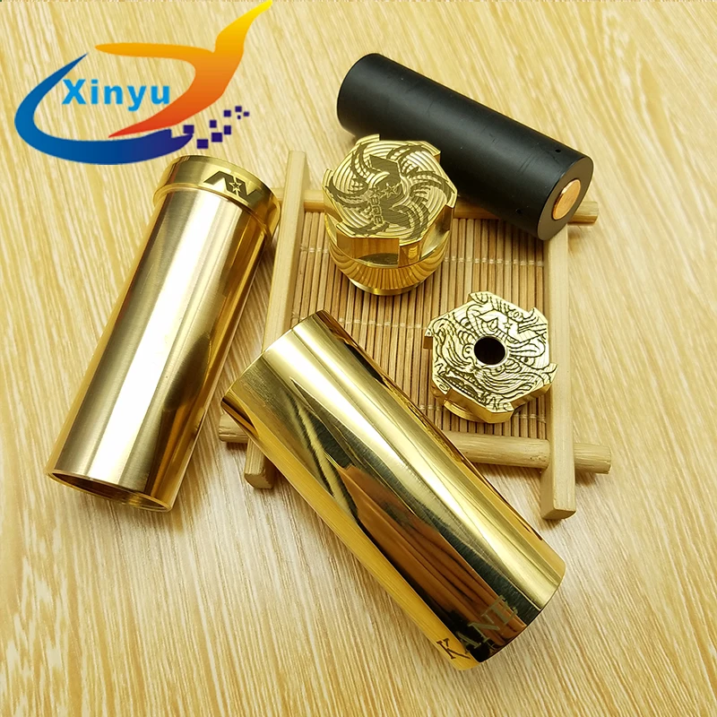 Новое поступление AV Kane MOD 18650 20700 батарея 28 7 мм Диаметр мех мод латунный материал