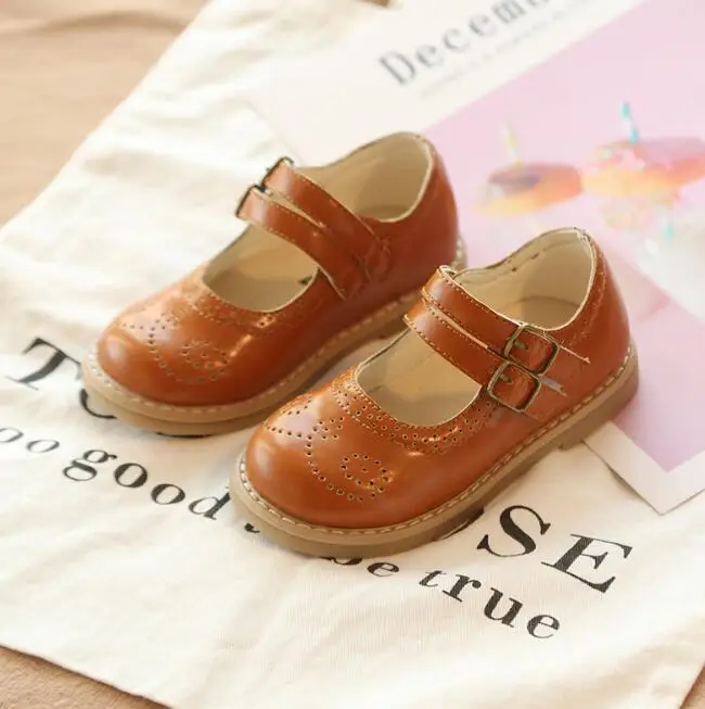 Г. Весенняя Новая корейская детская маленькая обувь принцессы для девочек Нескользящая детская обувь на мягкой подошве - Цвет: 1
