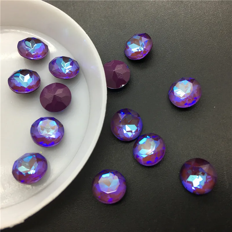 TopStone-Tiny-Mocha-AB-Color-K9-Crystal-Round-Baoshihua-Rhinestone-8mm-Flat-Top-Glass-Crystal-Pointback (3)