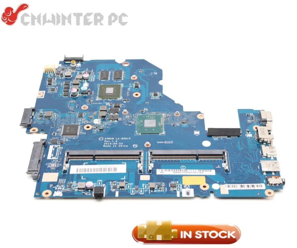 

NOKOTION A5WAM LA-B981P REV 1.0 For Acer aspire E5-511 E5-511G Laptop Motherboard HM86 DDR3L GT820M Video card