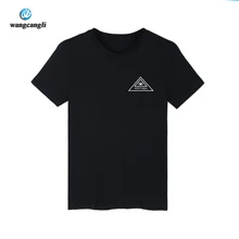 mens t shirts fashion 2017 GOSHA flag male female couples summer cotton short sleeved funny japanese t shirts boys for men loose