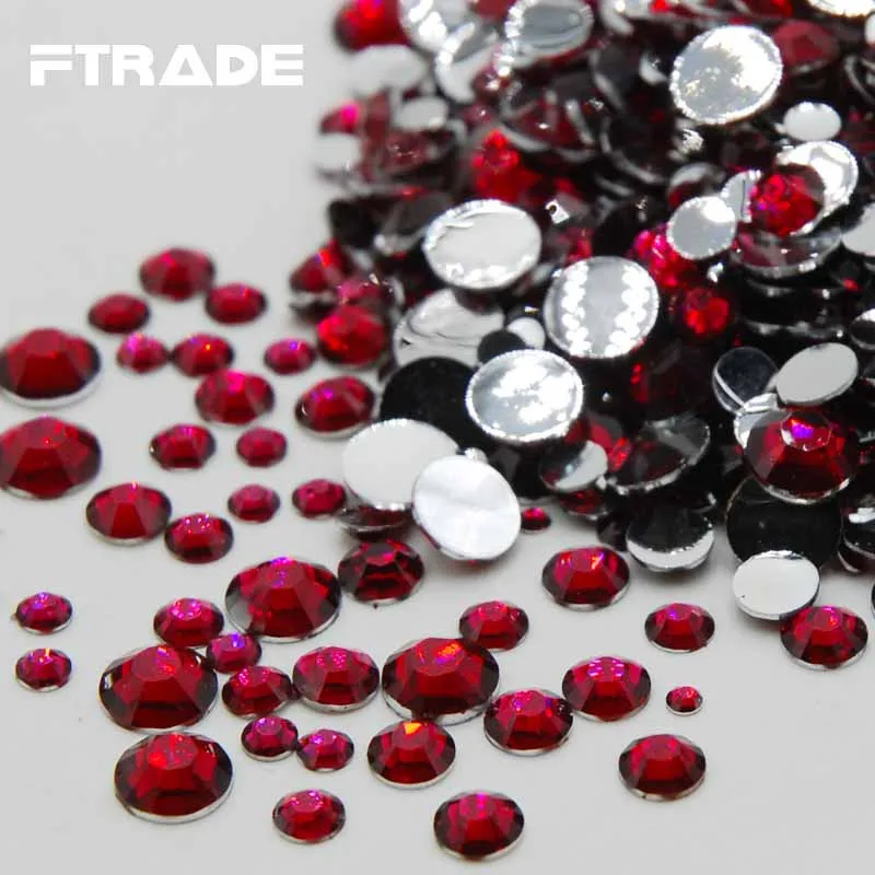 Violet Rhinestone Mixed Sizes Top Quality Non Hotfix Flatback Acrylic Rhinestones For Nail Art Decoration DIY Nail Mix Beads Pins & Pincushions