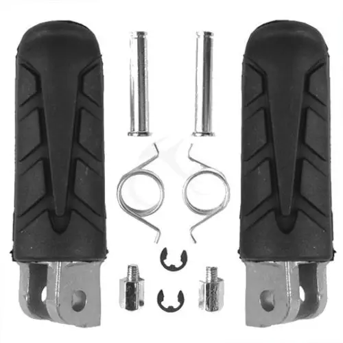 Front Footrests Foot pegs For Honda CB600 CBR250 CBR500 CBR500R VTR1000F VFR800 CB900