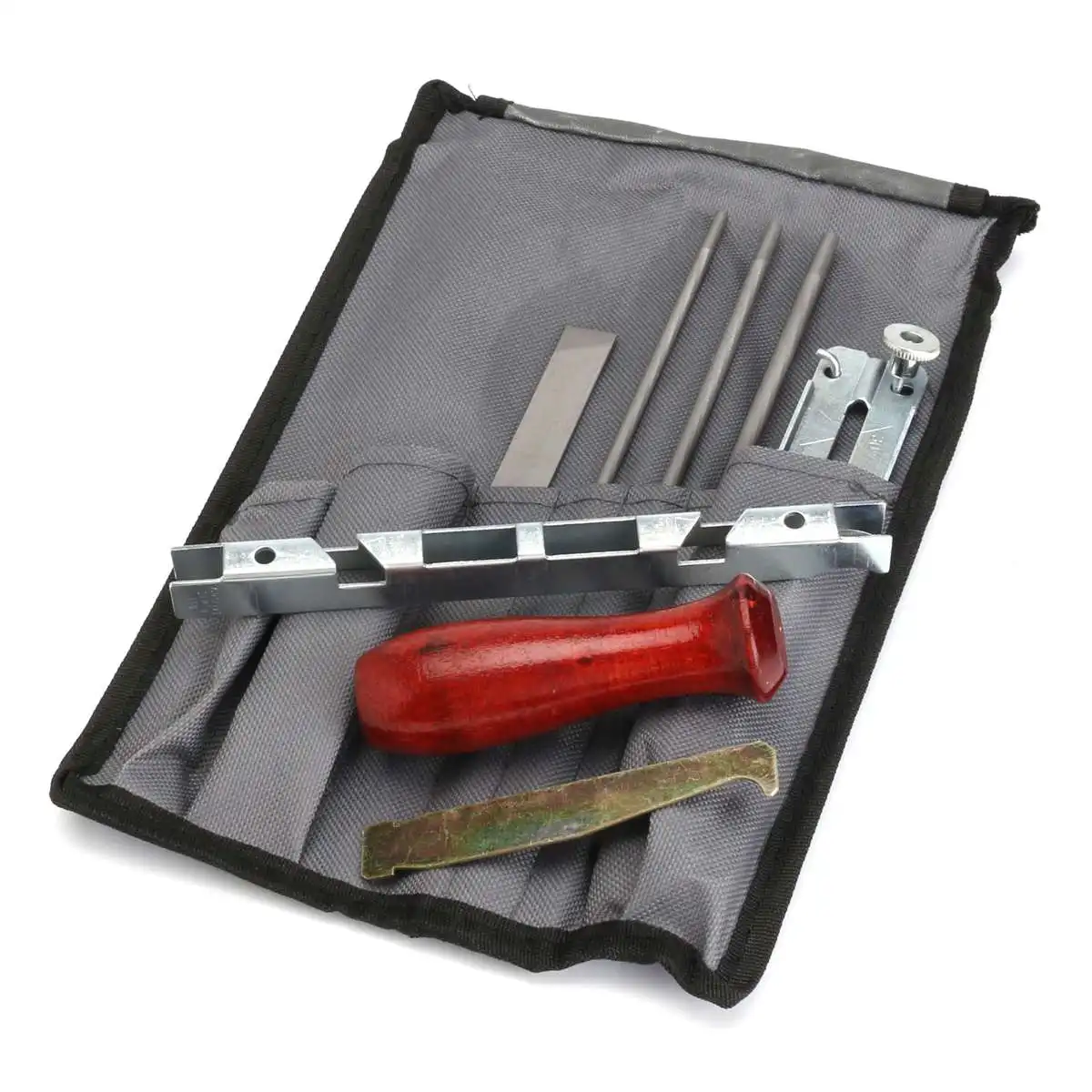 

8Pcs/set Chain Saw Sharpening Kit Chainsaw File Tool Set With Guide Bar File Instructions